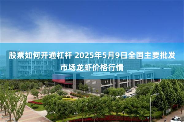 股票如何开通杠杆 2025年5月9日全国主要批发市场龙虾价格行情